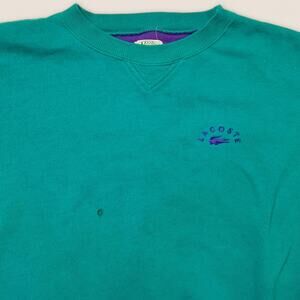 Vintage 90s Lacoste Sweatshirt Pullover Crewneck‎ Size XL